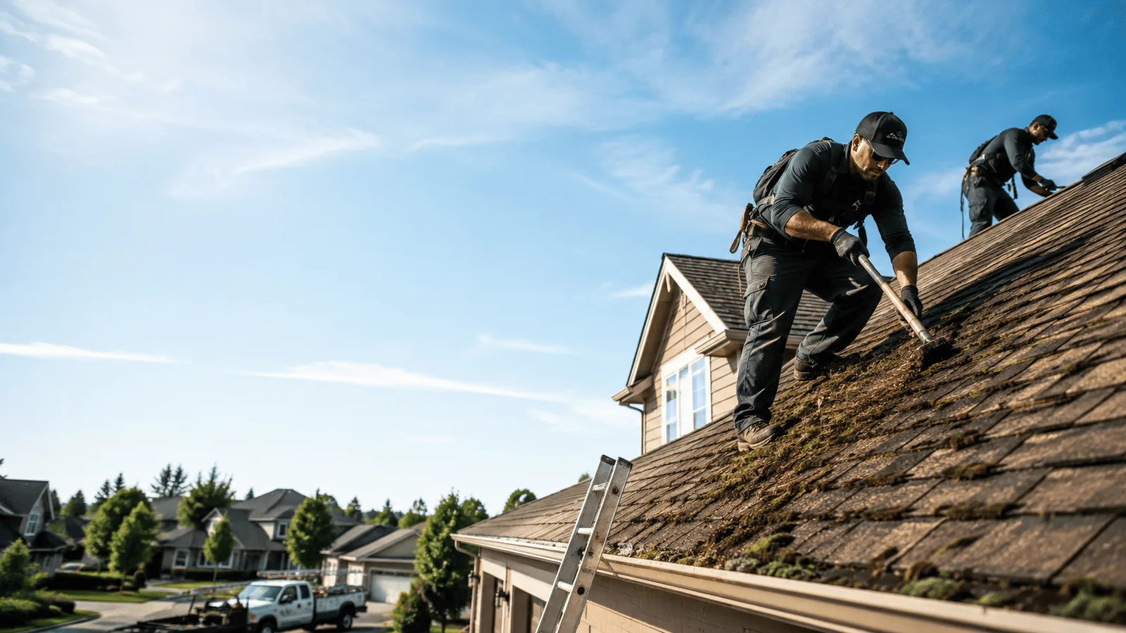 Roof Moss Removal in Wade, NC near me